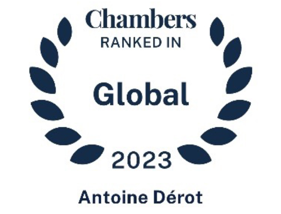 Antoine Dérot RMT - Chambers and Partners Global 2023 (Band 5)